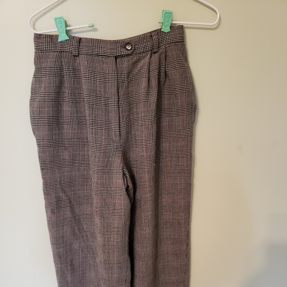EUC Talbots Petite Patterned Pants, Size 6P - Picture 5 of 7